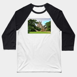 Highclere Castle Downton Abbey Hampshire England Baseball T-Shirt